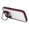 Tel Protect kitámasztó tok + kameraüveg (lencsével) iPhone 15 burgundi - 4. kép