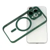Akryl színű Magsafe tok iPhone 15 Pro Max zöld - 2. kép