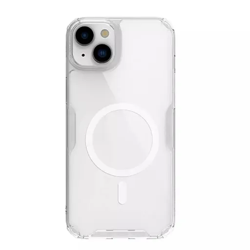 Nillkin Nature Pro Mágneses TPU tok iPhone 15 Plus átlátszó