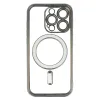 Metallic Magsafe tok iPhone 15 Pro-hoz Ezüst - 3. kép