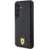 Original FERRARI kemény tok Carbon Stitched Bottom FEHCS24SN3PUK Samsung Galaxy S24 Fekete tok - 0. kép