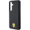 Original FERRARI kemény tok Carbon Stitched Bottom FEHCS24SN3PUK Samsung Galaxy S24 Fekete tok - 4. kép