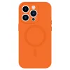 TEL PROTECT MagSilicone tok iPhone 15 Pro Max Narancs - 0. kép