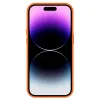 TEL PROTECT MagSilicone tok iPhone 15 Pro Max Narancs - 1. kép