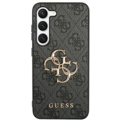 Original Case GUESS - hardcase 4G Big Metal Logo GUHCS24S4GMGGR Samsung Galaxy S24 Black tok