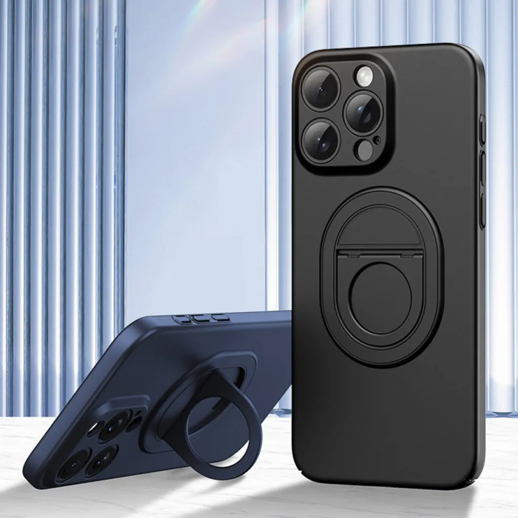 Tel Protect Magnetikus Elipse iPhone 15 Pro tok fekete - 12