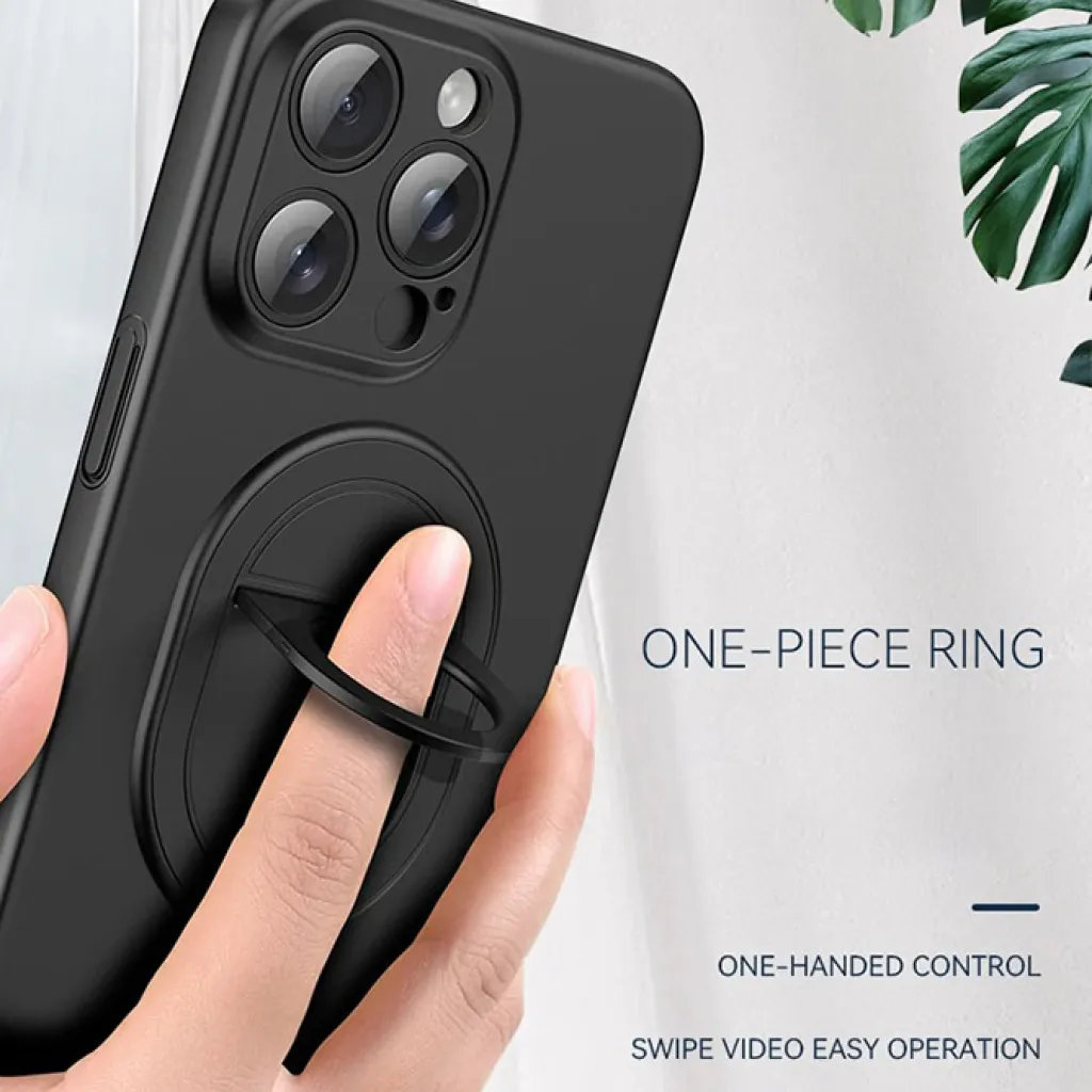 Tel Protect Magnetikus Elipse iPhone 15 Pro tok fekete - 8