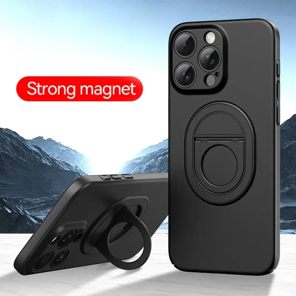Tel Protect Magnetikus Elipse iPhone 15 Pro tok fekete - 10