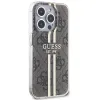 Original Case GUESS IML 4G Gold Stripe GUHCP15LH4PSEGW tok for iPhone 15 Pro barna - 2. kép