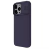 Nillkin CamShield Selymes Szilikon Tok iPhone 15 Pro Max sötét lila - 1. kép