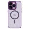 Tel Protect Mágneses Fröccsszórt Matt Tok iPhone 15 Pro Lila tok - 0. kép