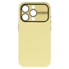 Tel Protect Lichi Soft tok iPhone 15 Pro sárga - 0. kép