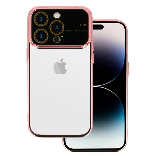 Electro Lens tok iPhone 14 Rose gold