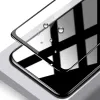 Full Glue 6D edzett üveg iPhone 15 fekete - 10 darab, üvegfólia - 3. kép