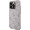 Original Case GUESS keménytok 4G Collection Leather Metal Logo MagSafe GUHMP15LG4GFRP iPhone 15 Pro tok rózsaszín - 0. kép