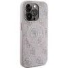 Original Case GUESS keménytok 4G Collection Leather Metal Logo MagSafe GUHMP15LG4GFRP iPhone 15 Pro tok rózsaszín - 2. kép