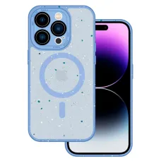 Tel Protect Mágneses Fröccsöntött Matt Tok iPhone 15 Pro Világoskék