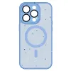 Tel Protect Mágneses Fröccsöntött Matt Tok iPhone 15 Pro Világoskék - 2. kép