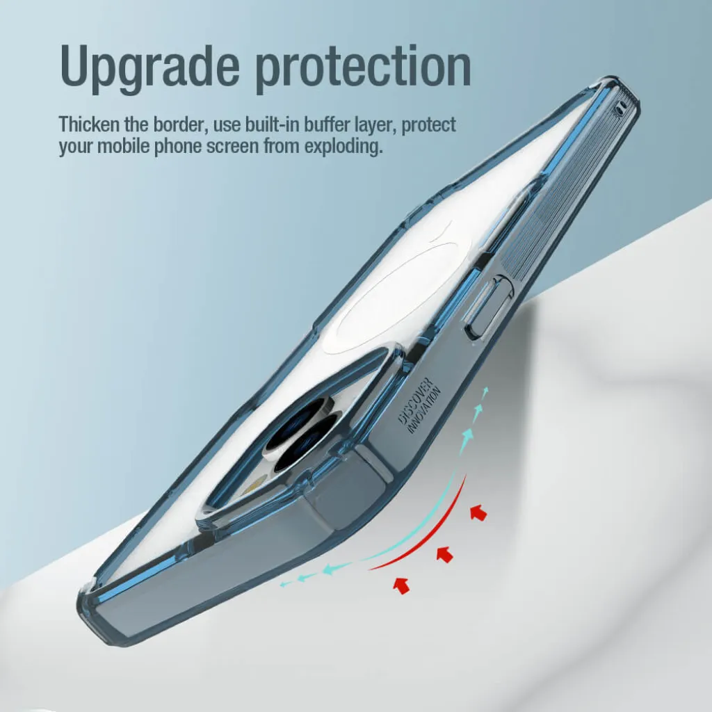 Nillkin Nature Pro mágneses TPU iPhone 14/13 tok átlátszó - 11