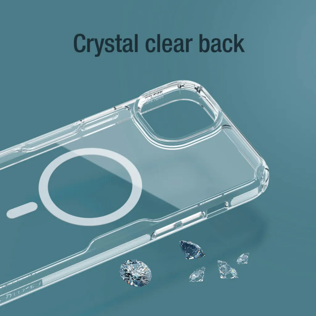 Nillkin Nature Pro mágneses TPU iPhone 14/13 tok átlátszó - 10