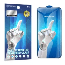 Borofone Tempered glass BF6 Diamond Armor teljes képernyős HD üvegfólia Iphone 15 - 10 darab