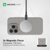 Amazing Thing Smoothie Magsafe tok 8FT IP156.7PSMGY iPhone 15 Pro Max titán - 2. kép