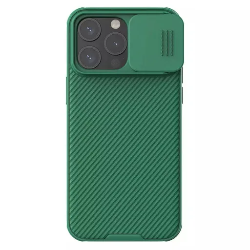 Nillkin CamShield Pro Mágneses Tok iPhone 15 Pro zöld Nillkin CamShield Pro Mágneses Tok iPhone 15 Pro zöld