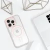 Akril színű Magsafe tok iPhone 15 Pro-hoz világos rózsaszín - 3. kép