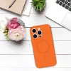 TEL PROTECT MagSilicone tok iPhone 15 Plus narancs - 3. kép