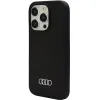 Original Case AUDI hardcase szilikontok AU-LSRIP15P-Q3/D1-BK iPhone 15 Pro fekete tok - 1. kép