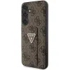 Original Case GUESS - hardcase Grip Stand 4G Triangle Strass GUHCS24SPGS4TDW Samsung Galaxy S24 tok Barna - 0. kép