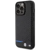 Original Case BMW Leather Carbon BMHCP15X22NBCK iPhone 15 Pro Max tok fekete - 0. kép