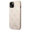 Original Case GUESS Hardcase 4G Metal Gold Logo GUHCP14SG4GFPI for Iphone 14 Pink tok - 0. kép