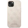 Original Case GUESS Hardcase 4G Metal Gold Logo GUHCP14SG4GFPI for Iphone 14 Pink tok - 1. kép