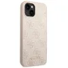 Original Case GUESS Hardcase 4G Metal Gold Logo GUHCP14SG4GFPI for Iphone 14 Pink tok - 2. kép