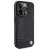 Original Case BMW Leather Hot Stamp BMHCP15XSLLBK tok iPhone 15 Pro Max Black - 2. kép