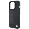 Original Case BMW Leather Hot Stamp BMHCP15XSLLBK tok iPhone 15 Pro Max Black - 4. kép