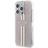 Original Guess IML 4G Gold Stripe GUHCP15LH4PSEGP tok Iphone 15 Pro-hoz rózsaszín - 0. kép