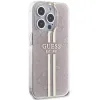 Original Guess IML 4G Gold Stripe GUHCP15LH4PSEGP tok Iphone 15 Pro-hoz rózsaszín - 2. kép