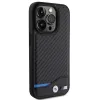 iPhone 15 Pro Original Case BMW Leather Carbon BMHCP15L22NBCK tok Fekete - 2. kép