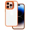 Tel Protect Kitámasztós tok + kamera üveg iPhone 15 narancssárga - 0. kép