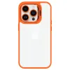 Tel Protect Kitámasztós tok + kamera üveg iPhone 15 narancssárga - 1. kép