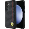 Original FERRARI keménytok Carbon Printed Line FEHCS24SN3DUR Samsung Galaxy S24 Black tok thumbnail
