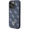 Original Case GUESS kemény tok 4G Triangle Metal Logo GUHCP15LPG4GPB iPhone 15 Pro kék tok - 0. kép