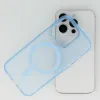 Liavec AG Magsafe tok iPhone 15 Pro Max világoskék - 3. kép