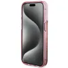 Original Case GUESS Liquid Glitter Gold Stripes GUHCP15XLFCSEGP iPhone 15 Pro Max tok rózsaszín - 3. kép
