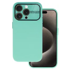 Tel Protect Lichi Soft tok for iPhone 15 Plus kék