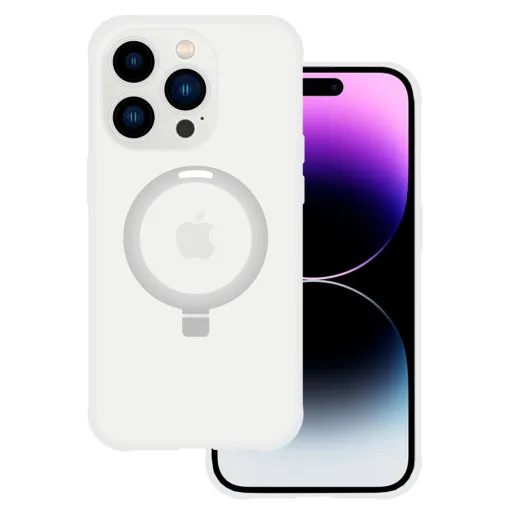 Tel Protect Magical Magsafe Stand tok iPhone 15 Pro ezüst