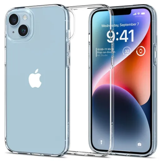 SPIGEN Liquid Crystal ACS06647 iPhone 15 Plus tok - Kristálytiszta