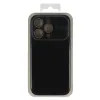 Soft Silicone Lens tok iPhone 15 Plus fekete - 4. kép